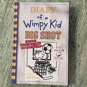 Diary of a Wimpy Kid BIG SHOT - hardback cover book